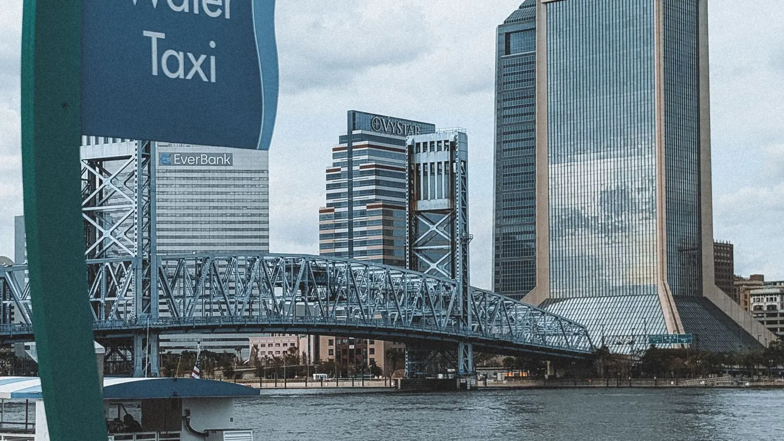 Jacksonville skyline across the St. Johns River